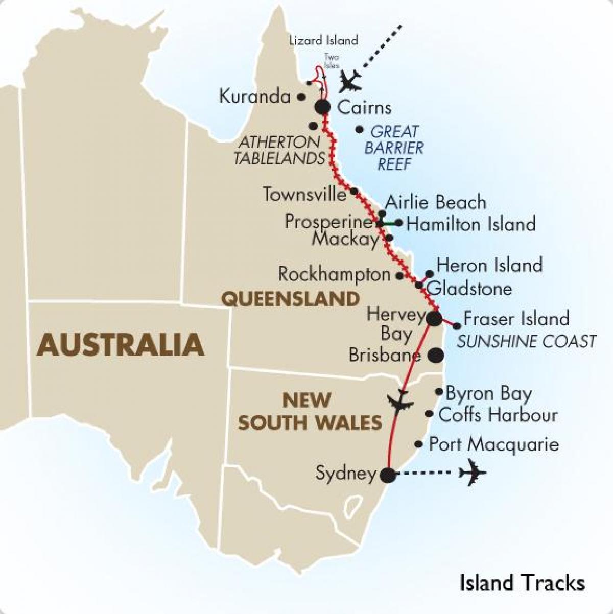Byron Bay Australien Karte Karte Von Australien Auf Holz Modern 100 Freie Fahnen Oder Stifte