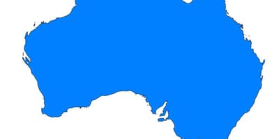 Australien-Vektor-Karte