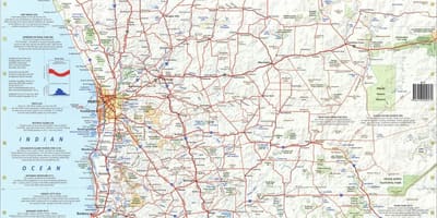 Karte von Süd-west-Australien